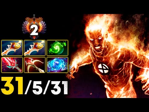 Видео: 12.000 MMR ГЕНИЙ ПОКАЗАЛ ЖЕСТКОГО КЕРРИ 🔥