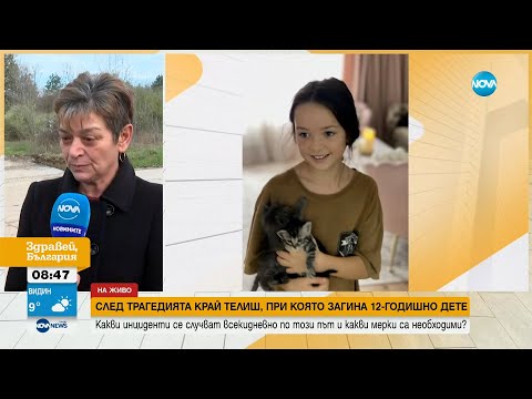 Видео: Кметът на с. Телиш: Организираме протест заради фаталния път, на който загина Сияна