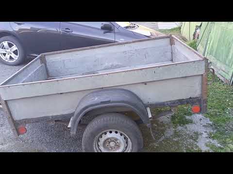 Видео: Краткий обзор легкогово прицепа САЗ