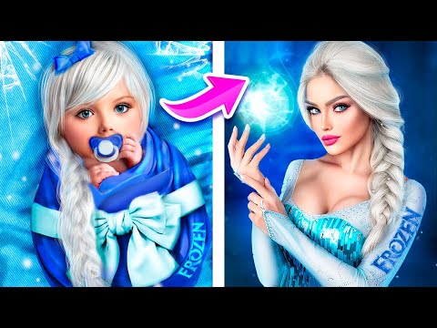 Видео: Как стать Эльзой? Эльза от рождения до смерти!