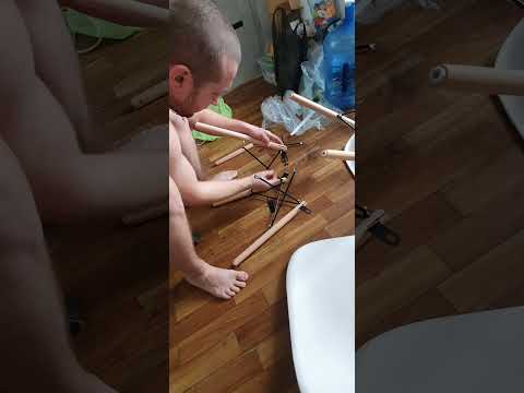 Видео: как собрать стул modernica ridberg eames