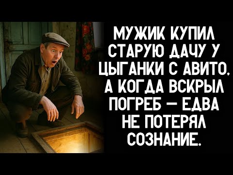 Видео: Мужик купил старую дачу у цыганки с авито, а когда вскрыл погреб — едва не потерял сознание...