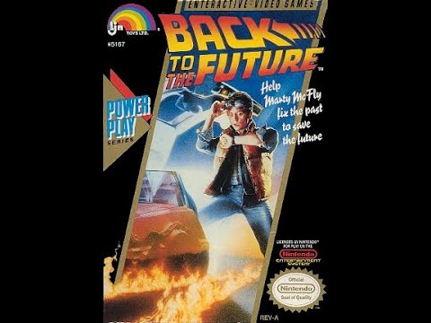 Видео: Back to the Future,назад в будущее NO DAMAGE прохождение игры на денди (Dendy, Nes, 8 bit)