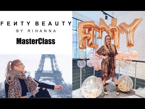 Видео: Влог Париж | Fenty Beauty's MasterClass with Priscilla Ono in Paris