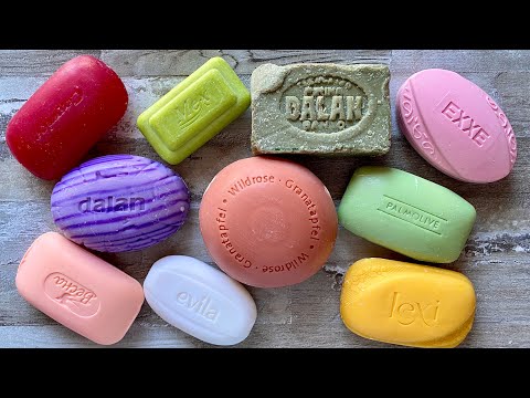 Видео: ASMR Soap cutting | Soap Carving|Резка мыла  | ASMR