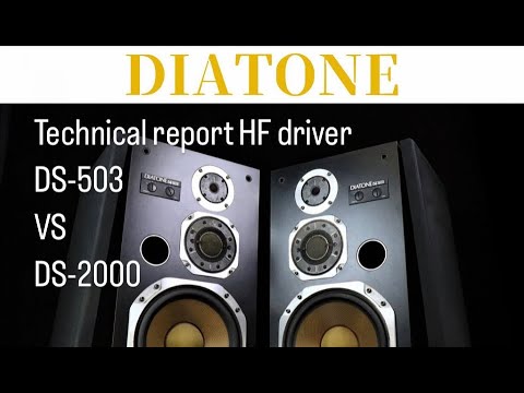 Видео: Технический обзор ВЧ драйверов Diatone DS-503 DS-2000 II In Audio