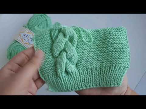 Видео: AlinaVjazet. Обзор пряжи Alize Baby Best