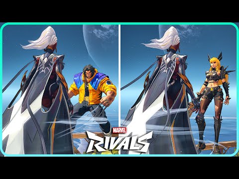 Видео: Все уникальные взаимодействия со Штормом и особые устранения героев Marvel Rivals