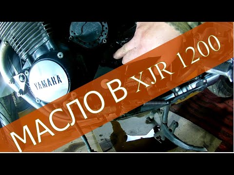 Видео: YAMAHA XJR1200 !!!  Замена масла, замер компрессии, планы меняются)))
