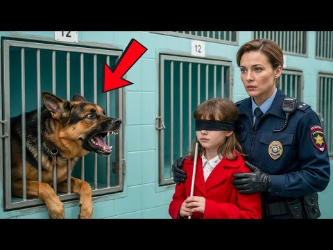 Видео: Полицейский привёл слепую дочь выбрать собаку-поводыря — K9 из клетки 12 изменила всё