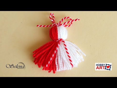 Видео: Направи си класическа #Мартеничка и зарадвай всички за #БабаМарта.