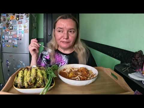 Видео: Лагман с говядиной, мойва #mukbang #еда #готовимподомашнему 