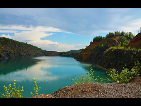 Видео: Голубые озера. Александровск, Пермский край.