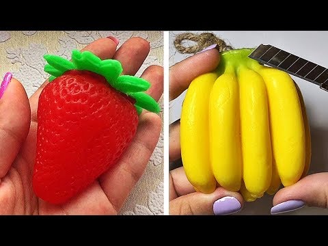 Видео: Асмр мыло резки | Удовлетворительное видео [ASMR] #71