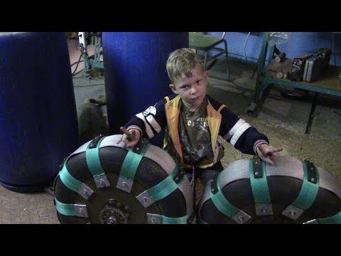 Видео: Сборка колес мотовездехода