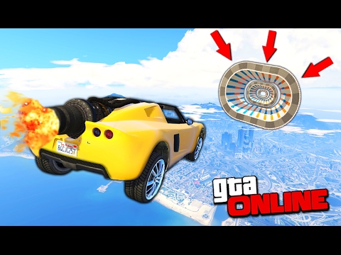 Видео: НЕВОЗМОЖНЫЙ ПРОЛЕТ В ДЫРУ НА МАШИНЕ РАКЕТЕ НА АДСКОЙ ТРОПЕ СМЕРТИ В GTA 5 ONLINE