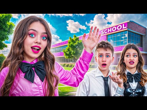Видео: Новенькая в Школе! Плохая Vs Хорошая Сестра!