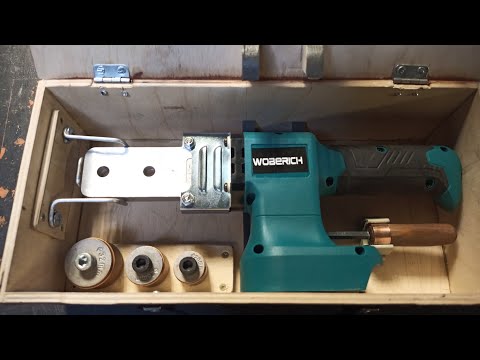 Видео: Аккумуляторный паяльник для пластиковых труб WOBERICH.