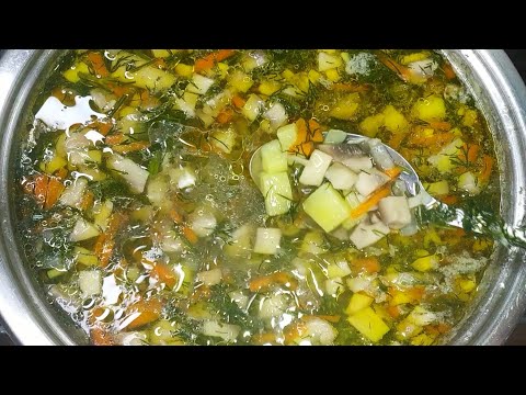 Видео: Постный грибной суп из шампиньонов/Грибной суп/Суп из шампиньонов/Суп/