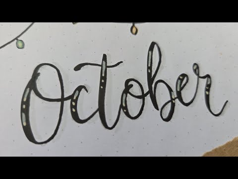 Видео: 🍁Оформление ежедневника на октябрь | Bullet journal October | Journal with me | Autumn 🍂 #journaling