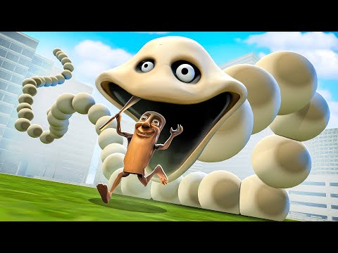Видео: НАШЛИ ГОЛОДНОГО ЧЕРВЯ ИЗ РОБЛОКСА В ГАРРИС МОД! HUNGRY WORM FROM ROBLOX В Garry`s Mod