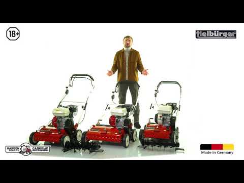 Видео: Вертикуттеры - аэраторы (скарификаторы) Tielbuerger TV405, TV410, TV510, TV610 бензиновые: сравнение