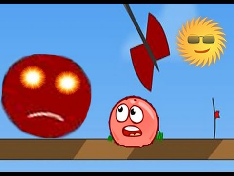 Видео: Red Ball - Красный Шарик. Смотреть ИГРУ.[ФАНИК]