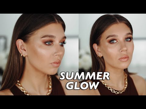 Видео: SUMMER GLOW | СИЯЮЩИЙ МАКИЯЖ НА ЛЕТО