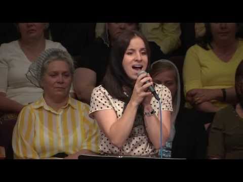 Видео: Марина Жук - На Голгофу опустилась