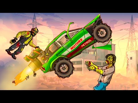 Видео: НЕ МОЖЕШЬ ЕХАТЬ - ЛЕТИ! ► Earn to Die 2 #6 Прохождение