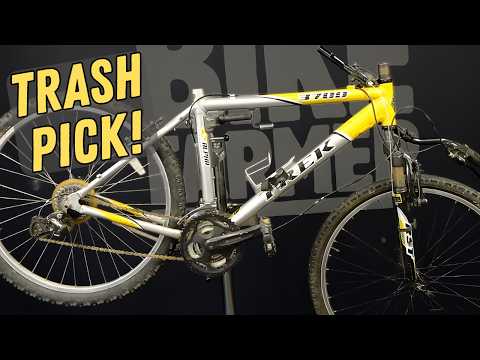 Видео: Зачем выбрасывать отличный велосипед Trek? Ох...