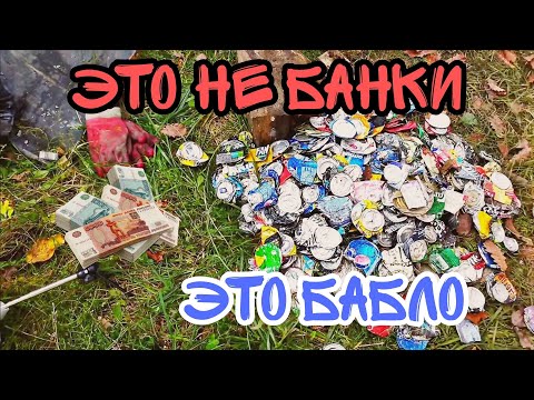 Видео: Поиск Алюминиевых банок. Сдали 500 пивных банок. сколько мы заработали на алюминиевых банках.