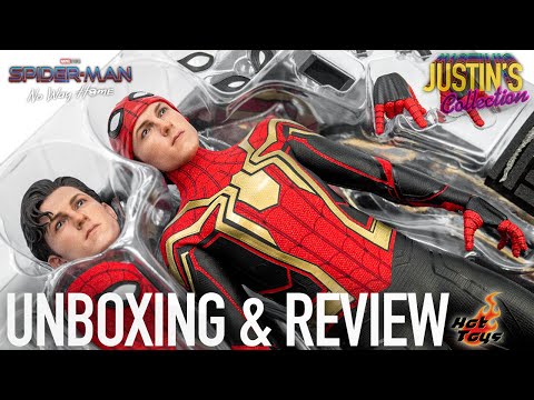 Видео: Распаковка и обзор интегрированного костюма Человека-паука от Hot Toys No Way Home
