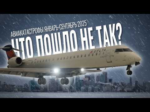 Видео: Авиакатастрофы 2025: январь - сентябрь. Что пошло не так?