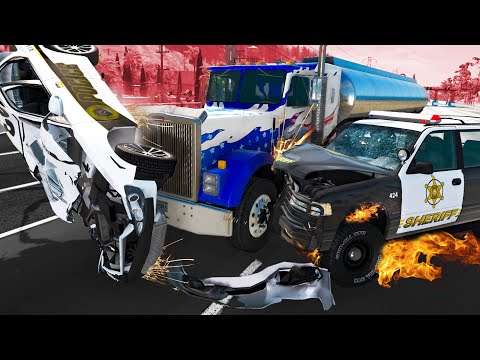 Видео: ОН НАС УБЬЁТ! КАК ЕГО ОСТАНОВИТЬ?! | BeamNG.Drive fr. @QuantumGames