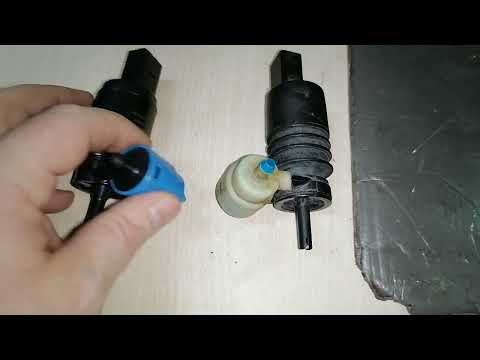 Видео: Замена моторчика омывателя стёкол Wolksvagen Multivan T5