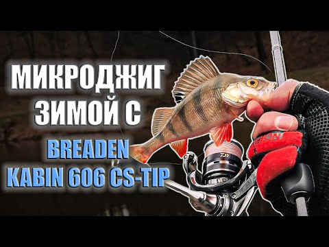 Видео: Микроджиг Зимой с Breaden Kabin 606 CS Tip