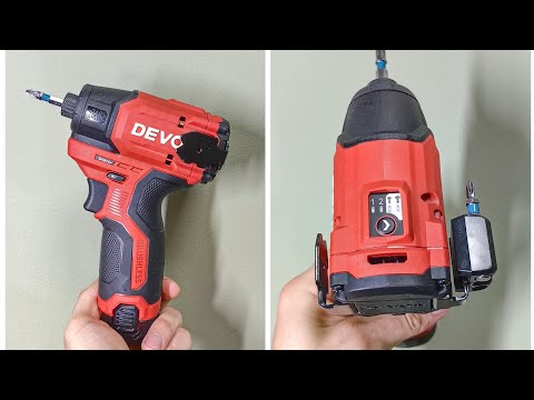 Видео: Devon 5767Q-Li-12. Бесщеточный винтоверт (импакт)