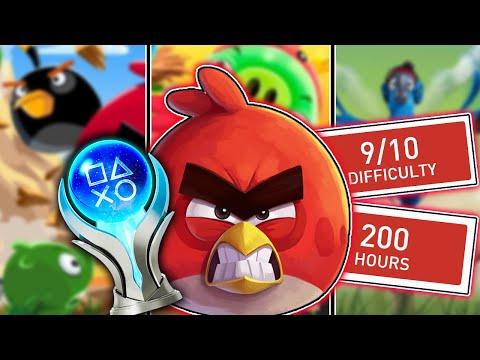 Видео: Платина трилогии Angry Birds потратила 200 часов моей жизни