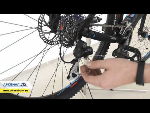 Видео: Настройка заднего переключателя передач велосипеда