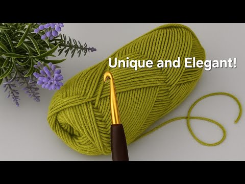 Видео: Красивая и простая вязка крючком для начинающих — идеально подходит для одеял и кардиганов!