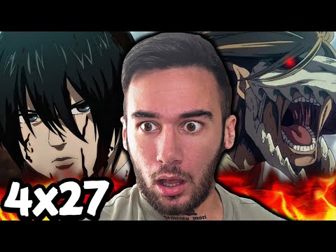 Видео: АТАКА ТИТАНОВ 4x27 (РЕАКЦИЯ)