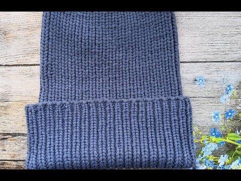 Видео: Вяжем идеальную резинку - несколько практических советов!