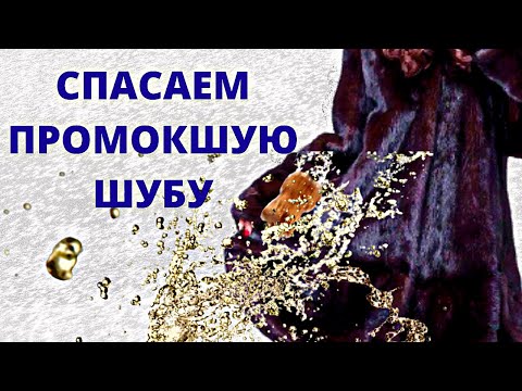 Видео: Что делать если промокла норковая шуба ? Ремонт шубы !!! Полезные советы для женщин Скорняжное дело