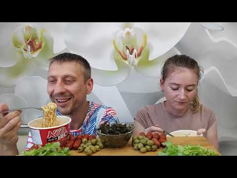 Видео: МУКБАНГ ЛАПША И АЛЬПИЙСКИЕ КОЛБАСКИ | MUKBANG NOODLES AND ALPINE SAUSAGES