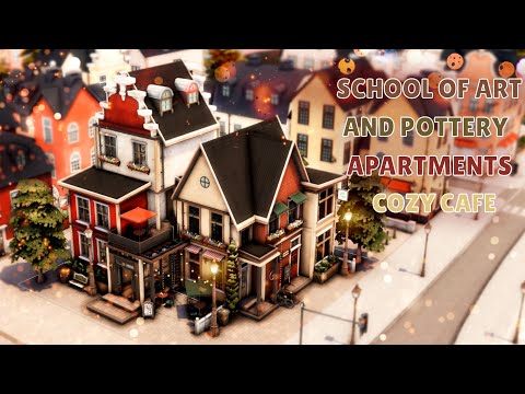 Видео: Апартаменты + Школа искусств + Кафе | Строительство | Apartments + School of Art + Cafe | NO CC