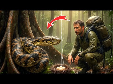 Видео: Майкл случайно наступил на змею — но она повела его к её гнезду