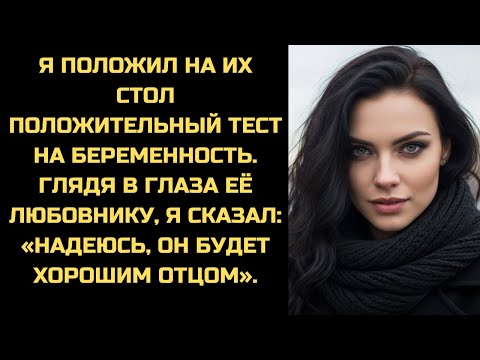Видео: Я положил на их стол тест на беременность, перед её любовником. «Надеюсь, он будет хорошим отцом».
