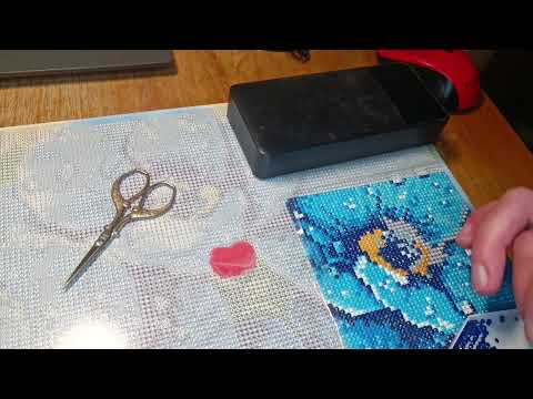 Видео: Алмазна картина Чарівні квіти  Частина 1