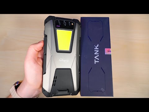 Видео: НОВЫЙ МОНСТР! СМАРТФОН С БАТАРЕЕЙ 22000 MAH! 100 ДНЕЙ БЕЗ ЗАРЯДКИ! - UNIHERTZ TANK